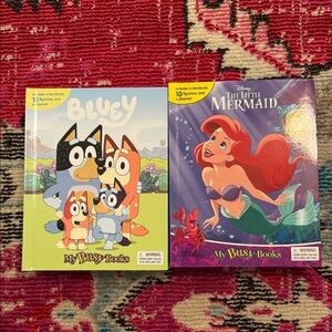 Disney Bluey & The Little Mermaid Busy Book